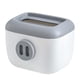 thumbnail image 5 of Dispensador de fundas de pañuelos Caja de almacenamiento de pañuelos faciales Soporte para hojas de papel para 7,24'' x Gris, 5 of 9