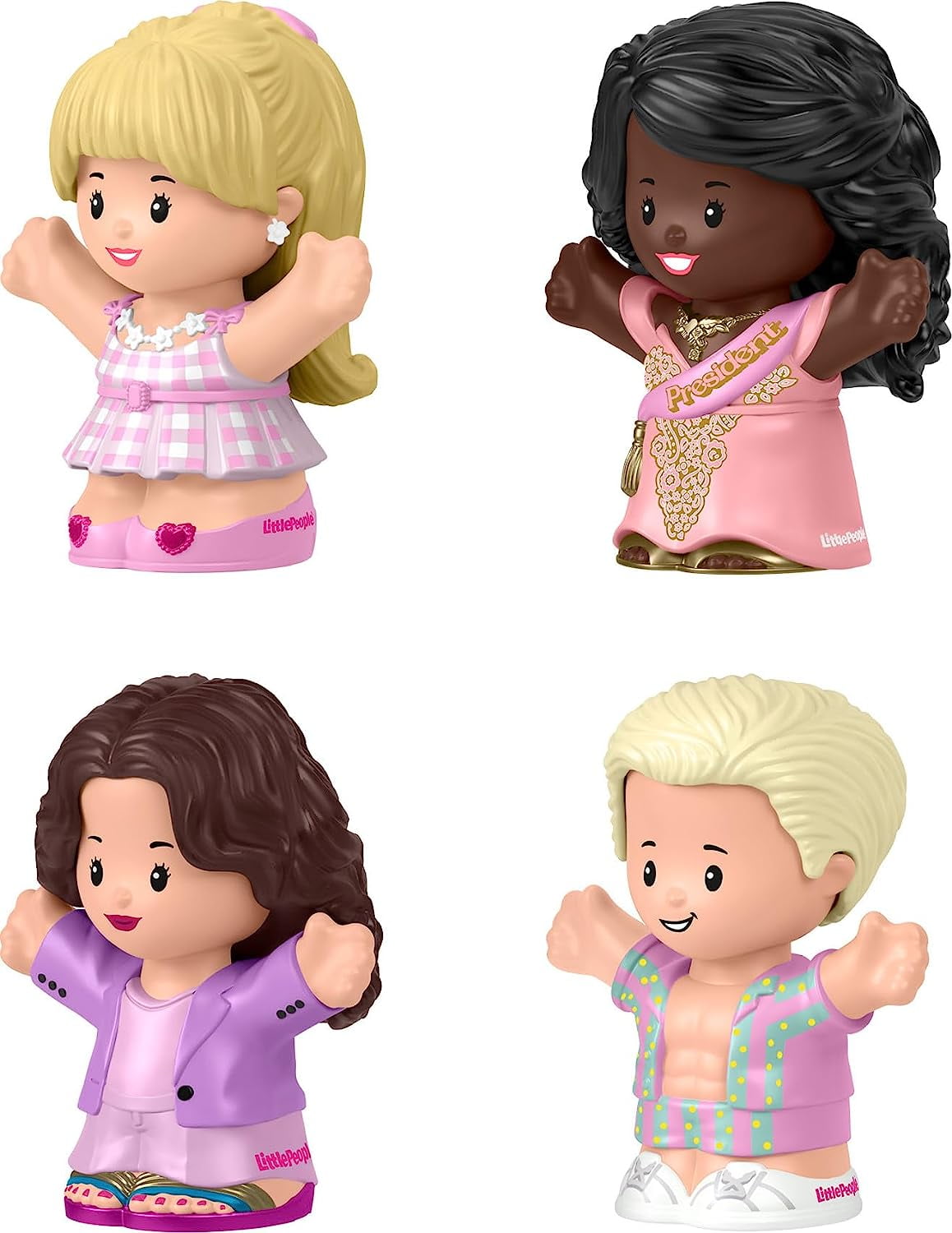 Mattel HRK97 Little People Collector Barbie: The Movie Special Edition Set