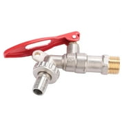 FitBest Brass 1/2 Thread Water Tap Lockable Faucet Home Outdoor Garden Tool
