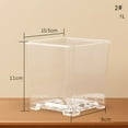 thumbnail image 2 of Feimier Pots de Pépinière Transparents avec Drainage : Parfaits pour une Croissance Intérieure et Extérieure, 2 of 11