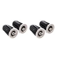 thumbnail image 1 of Langgg Hot Bycicle Bike Grip Handle Bar End Cap Aluminium Alloy Handlebar Grips Silver 2Set, 1 of 6