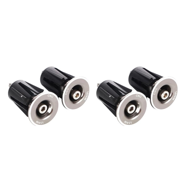 Advancent 1 par de tapas de manillar MTB, empuñaduras de aleación de aluminio para bicicleta de carretera, tapones para manillar de bicicleta de montaña Type6 NO6 Advancent CBP100749