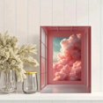 thumbnail image 2 of UXIEQU 12x16 Inch Lime Cream Cloud Canvas Wall Art Minimalist Pastel Decor, 2 of 8
