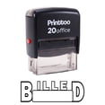 thumbnail image 1 of Printtoo Self Inking BILLED Rubber Stamp Office Stationary Stamp-Black, 1 of 1