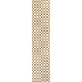 thumbnail image 2 of JONATHAN Y WASHABLE 2 x 8 Runner Rug, Ainsley Cottage Checkerboard Washable - Gold/Cream, WSH126B-28, 2 of 7