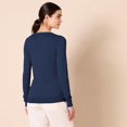 thumbnail image 3 of walmart Essentials Womens Lightweight V-Neck Sweater, 3 of 8