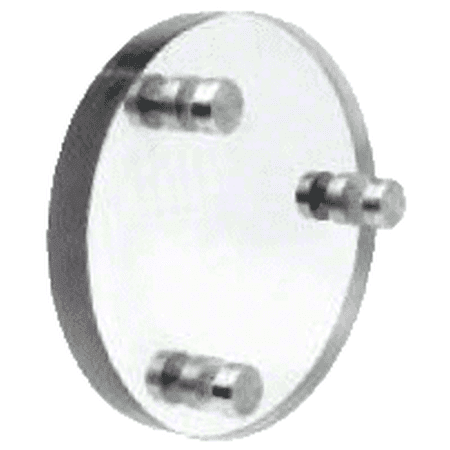 

CRL CLD103 Round Level 3 Clear - Vision Bullet Resistant Clear Laminated Polycarbonate Speak - Thru