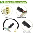 thumbnail image 3 of Unique Bargains No.87105392 Crankshaft Position Sensor for Ram 1500 5.9L 97-03 Sturdy Black Engine Crank CKP Sensor Metal Plastic 1 Pc, 3 of 6