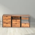 thumbnail image 7 of Hassch Steel Frame Three Draw Bedside Table, 7 of 7
