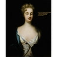 thumbnail image 2 of David von Krafft 12x14 Gold Ornate Wood Frame and Double Matted Museum Art Print Titled - Countess Margareta Lilljenstedt (1675 - 1724), 2 of 4