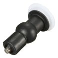 thumbnail image 2 of 10 Par de Tornillos para la Tapa de Inodoro de Asiento de Color Negro, 2 of 5