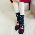 thumbnail image 5 of Christmas Breathable Warm Comfortable Lightweight Casual Cotton Socks for Women, 5 of 20