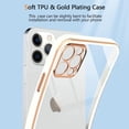 thumbnail image 4 of Case Compatible with iPhone 12 Pro Max Case Crystal Clear Transparent Design Back Bumper Shockproof Slim Fit Soft TPU Silicone Protective Phone Case Cover for iPhone 12 Pro Max, White, 4 of 7