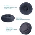thumbnail image 4 of Cama para gatos grande 60 cm JM Donut gris oscuro lavable antideslizante, 4 of 5