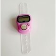 thumbnail image 1 of （13x5x1cm）(pink)1 piece Mini LED Household Counter, Ring Counter, Button Counter, 1 of 3