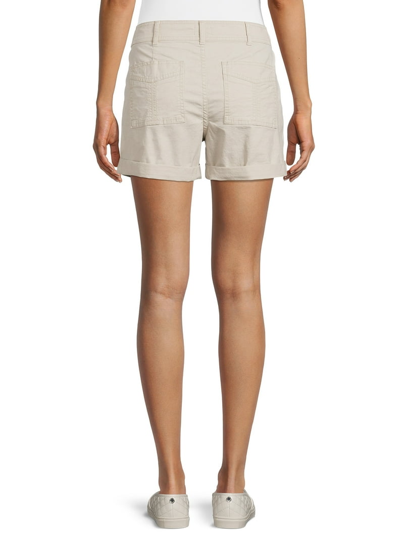 パンツ drawers PILE TRUNKS beige Benjara Vina 18 in. Cream and Brown Faux Leather Wood Accent