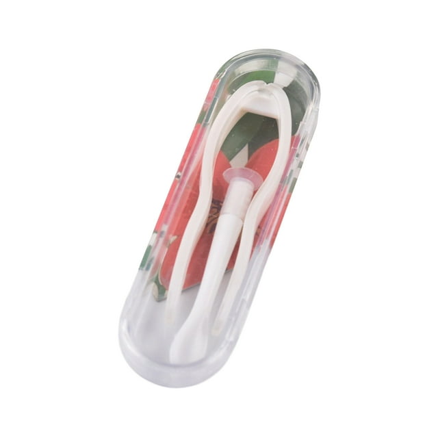 HEVIRGO 1 Ensemble Applicateur de Lentilles de Contact Design Arc Réutilisable Portable Plastique Lentilles de Contact Enlever Pinces Accessoires de Lunettes