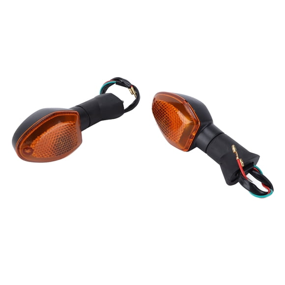 Intermitente de motocross, 2 piezas, luz intermitente, intermitente, intermitente de motocicleta, rendimiento potente