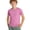 Hot Pink, variant on BFHHYA Youth Athletic Shirts Kids Short Sleeve Quick Dry T-Shirts Crewneck Moisture Wicking Tee Shirts for Boys Girls 3-14 Years