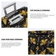 thumbnail image 4 of Travel Luggage Cover Protector - bee golden sweet cool black Anti-Scratch Suitcase Covers Fits 18-32 Inch Luggage, 4 of 5