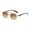 Golden Frame Gradually Dried, variant on Large Frame Sunglasses Fashion Eyewear with UV400 Protection Full Frame Sun Resistant Glasses for Women and Men Metal