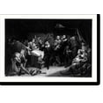 thumbnail image 2 of Historic Framed Print, The pilgrims signing the compact, on board the May Flower, Nov. 11th, 1620.painted by T.H. Matteson ; engraved by Gauthier., 17-7/8" x 21-7/8", 2 of 9