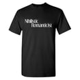 thumbnail image 1 of T-Shirt Unisexe Nihiliste Sarcastique Humour Graphique Nouveauté Cadeau Drôle Col Rond J106, jusqu'à Taille 5TG, 1 of 4
