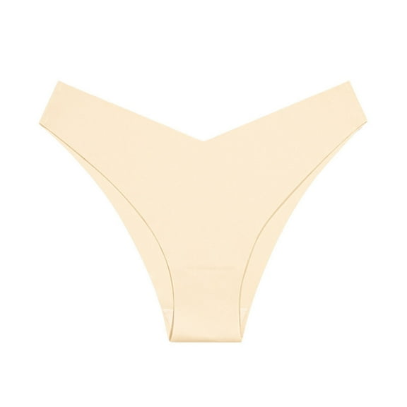 Panties for Women Tbopshirt Womens Panties Briefs,Women's and Traceless V-waist Hip Wrap Triangular Underwear,Cheeky Lace Panties Underwear,Gifts for Her