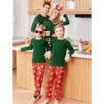 thumbnail image 4 of EKOUAER Matching Pajamas Set for Family Christmas Sleepwear Winter Clothes Pjs Holiday Sleepwear, 4 of 6