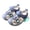 Blue, variant on yocbz Boys Sandals Soft Bottom LED Light Up Sandals For Girls And Boys Cartoon Character Design Comfortable And Fun Summer Shoes Pink,E