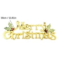 thumbnail image 2 of Falleo Clearance Merry Christmas Letter Sign Window Hanging Christmas Text Decoration Pendant, 2 of 3