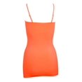 thumbnail image 3 of Womens Long Camisole Tank - Peach, 3 of 3