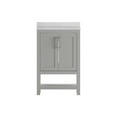 thumbnail image 2 of Flash Furniture Vega - Vanity cabinet - 2 shelves - 2 doors - fiberboard - gray, 2 of 11