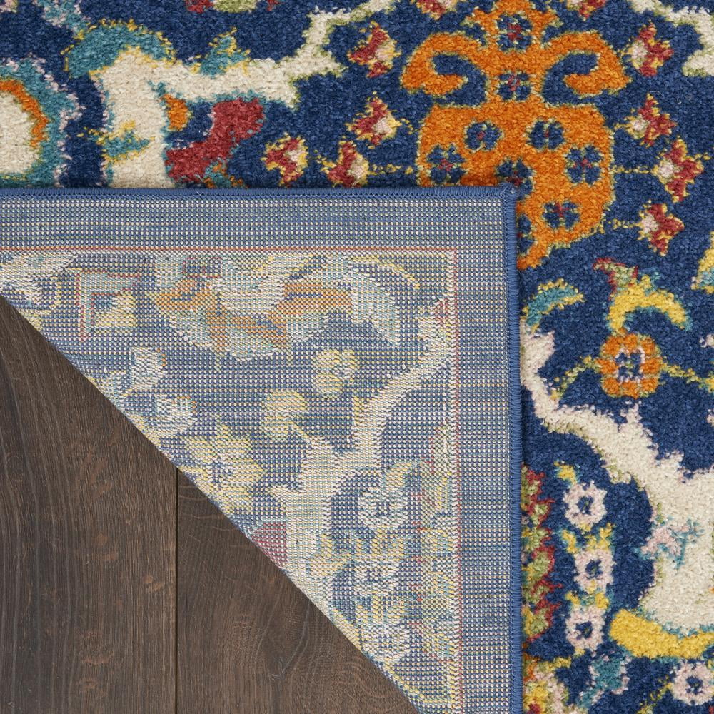 Nourison Allur Bohemian Navy/Multicolor 3' x 5' Area Rug, (3x5)