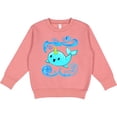 thumbnail image 2 of Inktastic Cute and Playful Narwhal Toddler Sweatshirt, 2 of 4