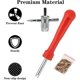 thumbnail image 4 of Tire Valve Tool, Car Tire Repair Tool Kit, Tire Valve Repair Tool, Valve Core Remover Red, Car Replacement with 4 in 1, Tire Valve Repair Tool and Val, 4 of 4