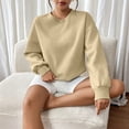 thumbnail image 6 of FNFYFH Oversized Sweatshirts for Women Crew Neck Sweatshirt Long Sleeve Pullover Fall Colthes, 6 of 10