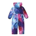 thumbnail image 3 of Elabch Snow Suit for Kids Girls Boys One Piece Snowsuit - Insulated Waterproof Windproof Outdoor Overalls Winter Jumpsuit Warm Jackets with Hood Snowboarding Ski Suits, Size 4-12Y, 3 of 9