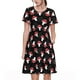 thumbnail image 1 of Balery Cartoon Mushroom Vestidos sueltos de manga corta para mujer, vestidos de verano 2025, vestidos casuales de corte A con vuelo., 1 of 6