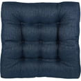 thumbnail image 3 of Klear Vu Gripper Non-Slip Floor Cushions for Adults, Extra Thick Square Meditation Pillow, Ideal for Yoga, Seating or Lounging, 21"x21", 1 Count, Indigo, 3 of 6