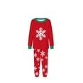 thumbnail image 2 of Busydd Family Pajamas Matching Sets Trendy Casual Print Christmas Pajamas Loungewear Round Neck Long Sleeve Tops and Pants Matching Christmas Pajamas for Family, 2 of 5