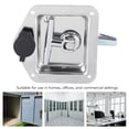 thumbnail image 4 of T Poignée Loquet, T Forme Poignée Serrure Protéger des Objets de Valeur pour Camion, 4 of 8
