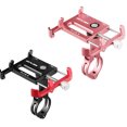 thumbnail image 2 of Seitruly GUB Plus 6 soporte para teléfono de bicicleta de aleación de aluminio soporte para teléfono inteligente de bicicleta Teléfono y Comunicación negro + rojo, 2 of 6