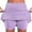 AA-Coffee, variant on QATAINLAV High Waisted Tennis Skirts for Women Fashion Polka Dot Athletic Golf Skorts Built in Shorts Running Sport Mini Skirts Coffee XL