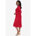 thumbnail image 3 of Jessica London Women's Plus Size Stretch Lace Shift Dress, 3 of 6
