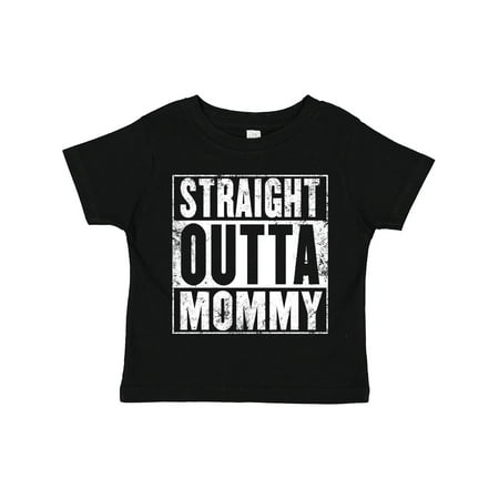 

Inktastic Straight Outta Mommy Funny Gift Toddler Boy or Toddler Girl T-Shirt