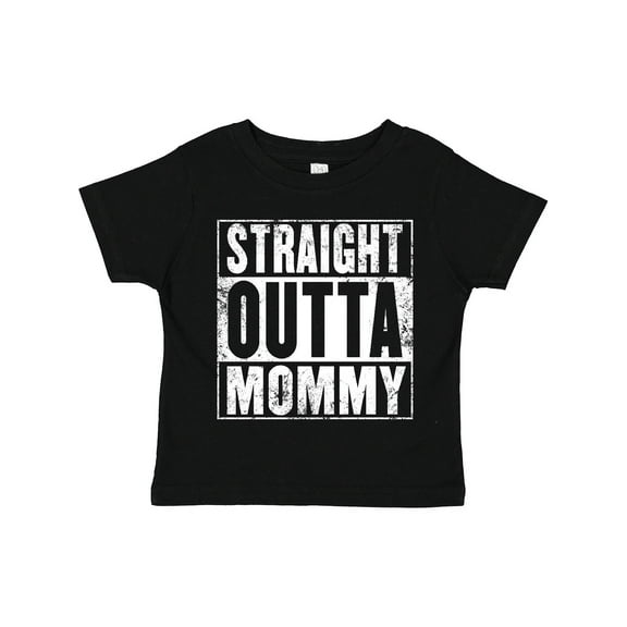 Inktastic Straight Outta Mommy Funny Boys or Girls Toddler T-Shirt