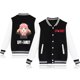 thumbnail image 1 of Uniformes de béisbol informales para hombres y mujeres, moda periférica con texto cómico japonés de dibujos animados, novedad de 2024, 1 of 5