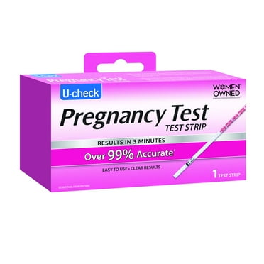 U-Check - 25 Count Individually Wrapped Pregnancy Test Strips