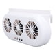 thumbnail image 5 of Ventilador De Escape Con Energía Solar De Automóvil, Ventilación De La Ventana Del Vehículo 3 Ventiladores, Ventilador De Ventilación De Aire De Automóvil Recargable De USB,, 5 of 7